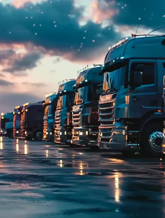 Homepage of the redesigned Verve Freight site