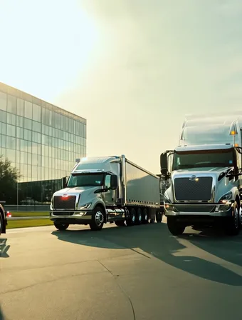 Services page of the redesigned Verve Freight site