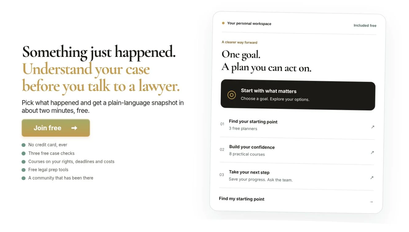 Legal & Client Education membership template preview